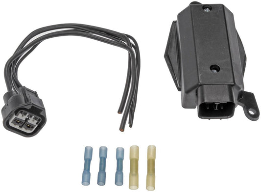 Angle View of Front HVAC Blower Motor Resistor Kit DORMAN 973-502