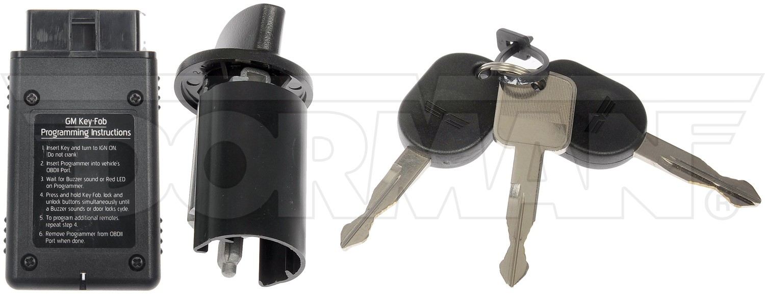 Back View of Ignition Lock Cylinder DORMAN 989-018