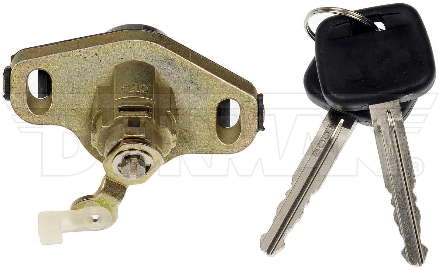 Back View of Trunk Lock Cylinder and Key DORMAN 989-722