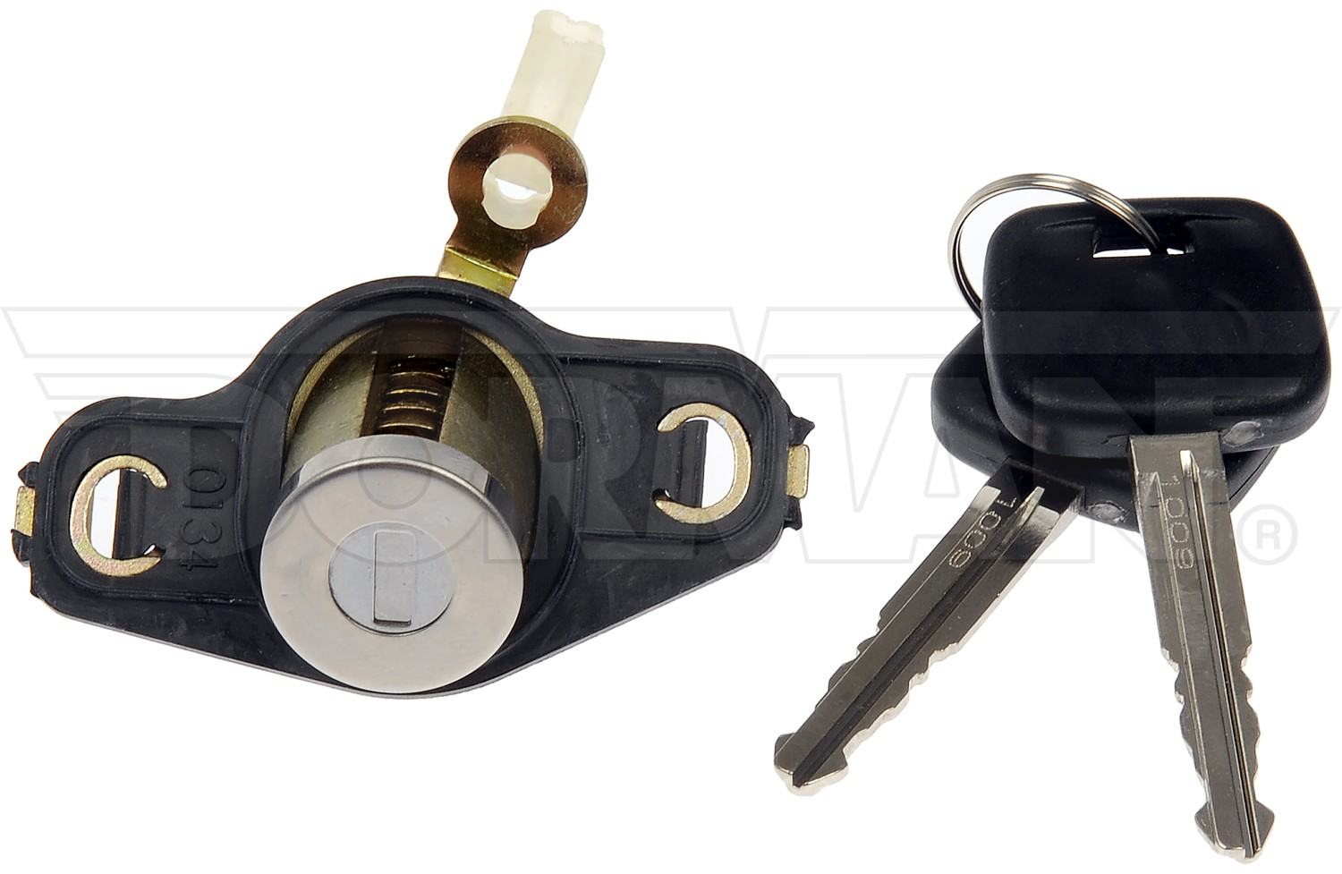 Front View of Trunk Lock Cylinder and Key DORMAN 989-722