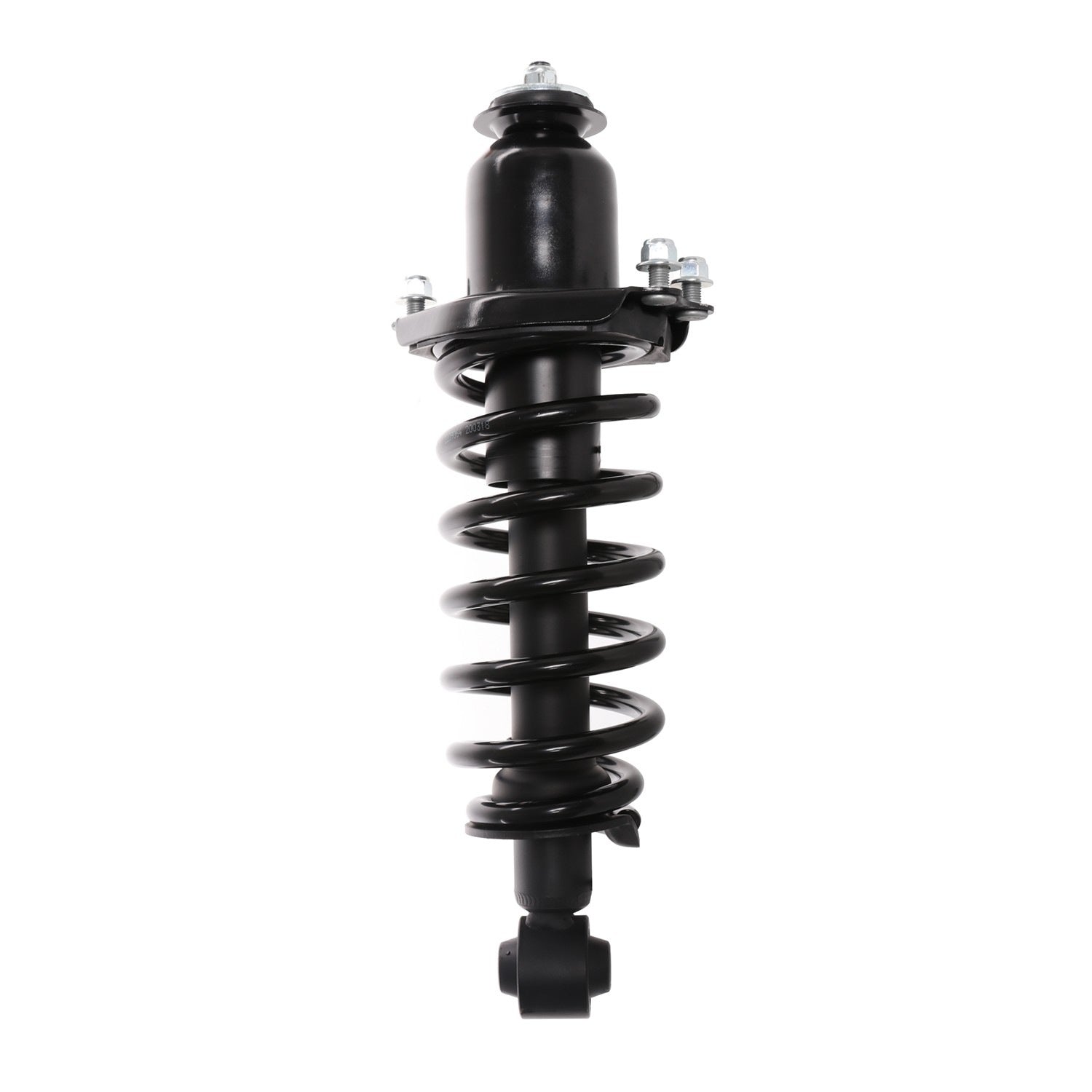 Top View of Rear Left Suspension Strut and Coil Spring Assembly PRT 710374