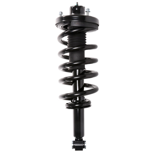 Top View of Rear Suspension Strut and Coil Spring Assembly PRT 714071