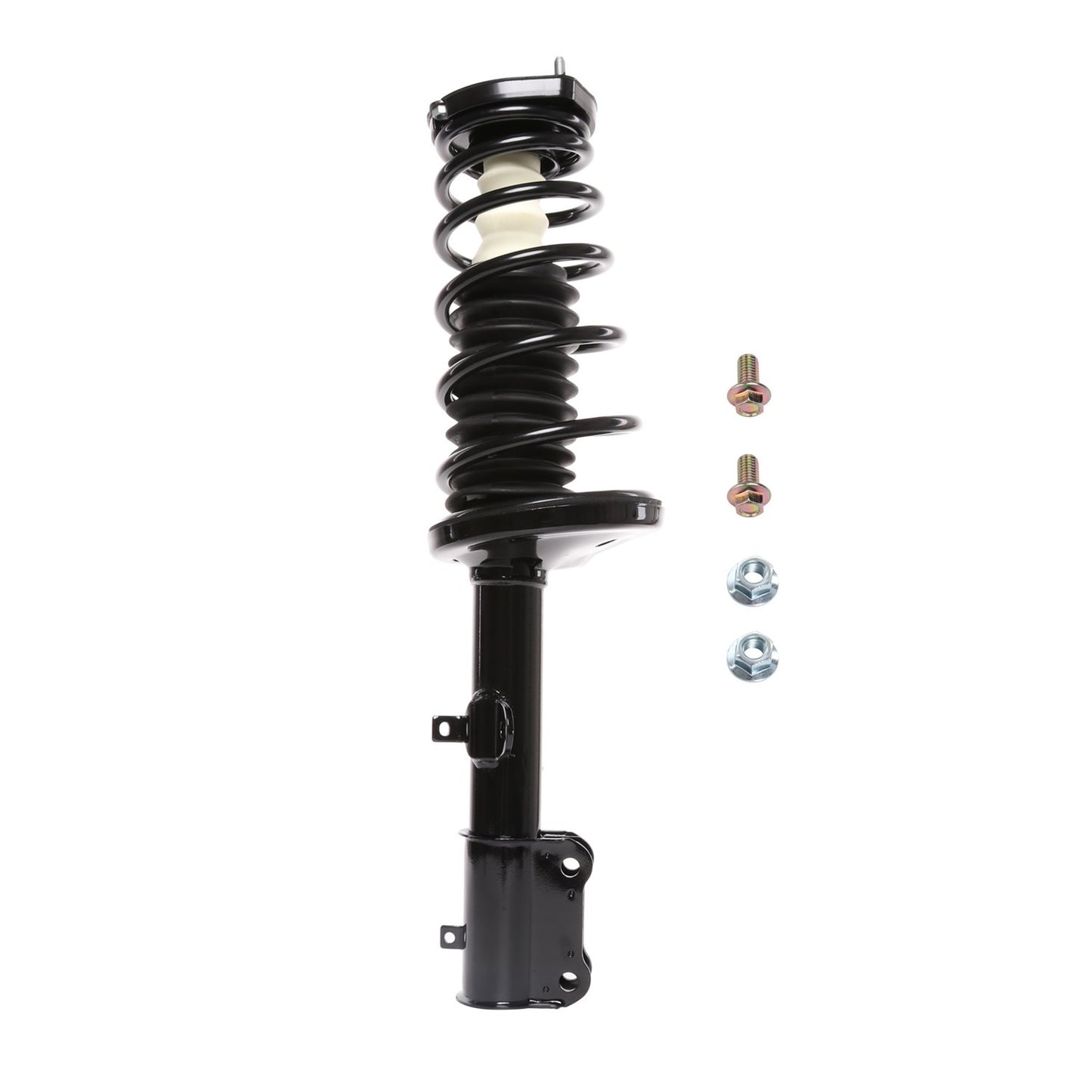 Top View of Rear Right Suspension Strut and Coil Spring Assembly PRT 813073