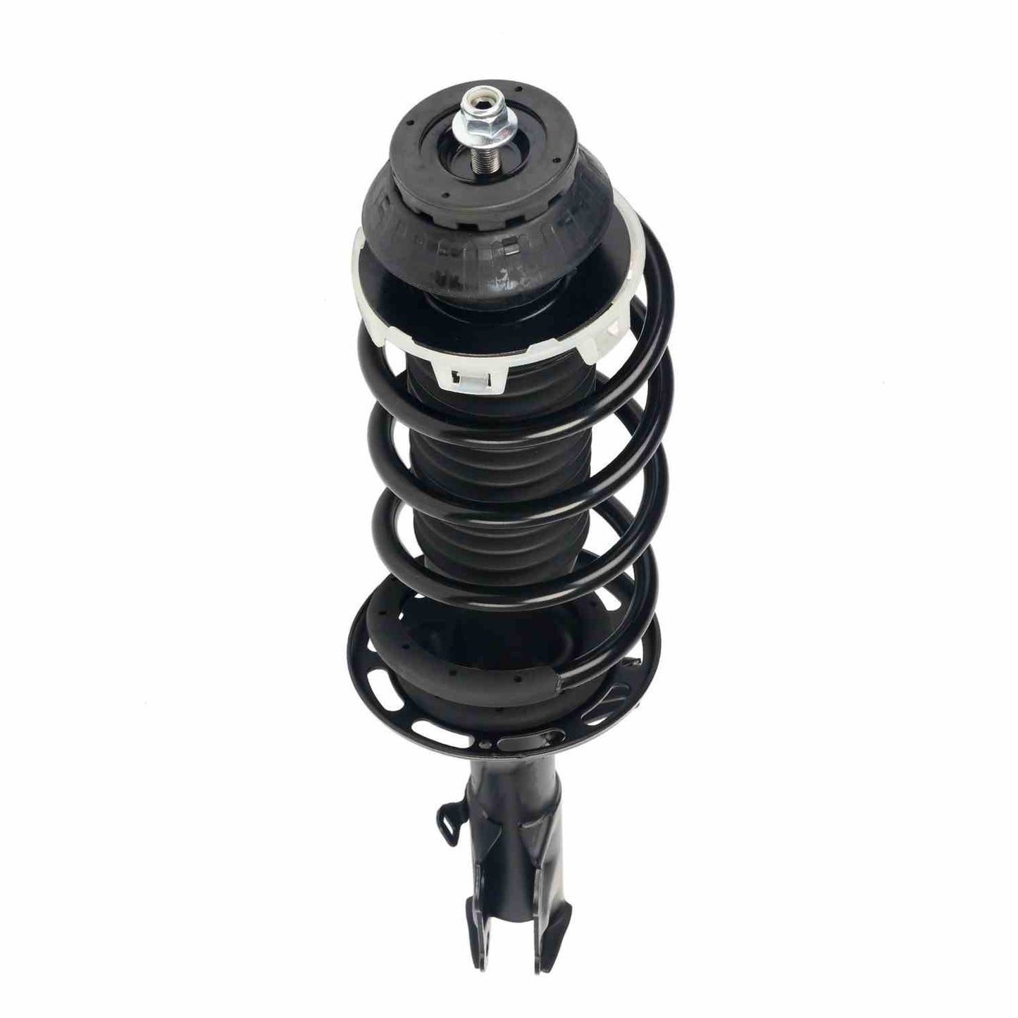 Bottom View of Front Right Suspension Strut and Coil Spring Assembly PRT 813863