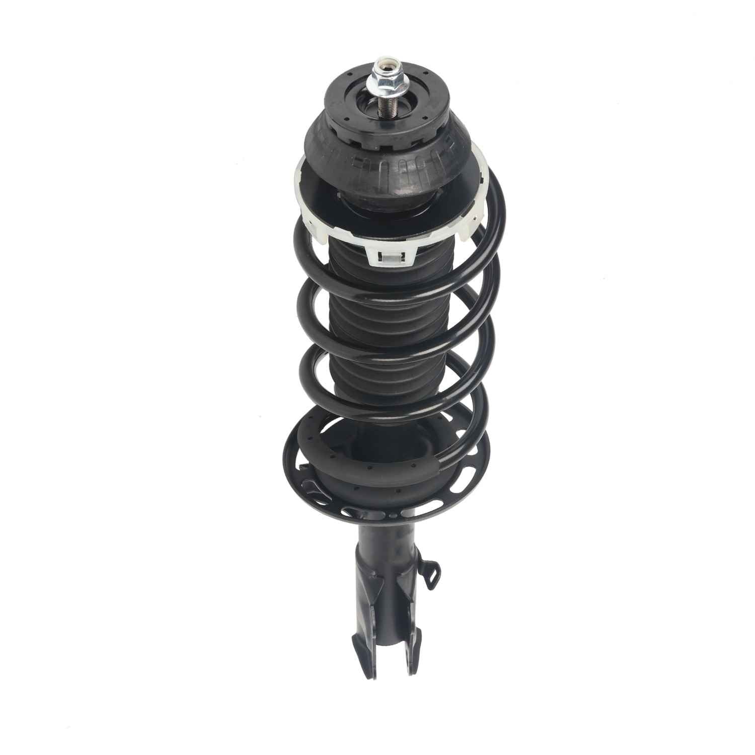 Bottom View of Front Left Suspension Strut and Coil Spring Assembly PRT 813864