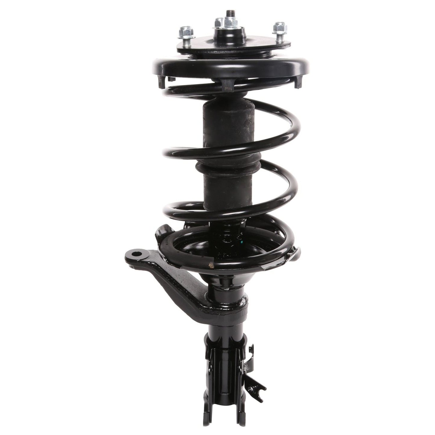 Front View of Front Right Suspension Strut and Coil Spring Assembly PRT 814743