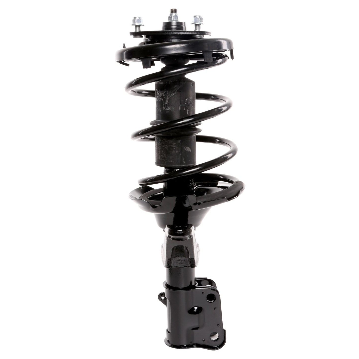 Top View of Front Right Suspension Strut and Coil Spring Assembly PRT 814743