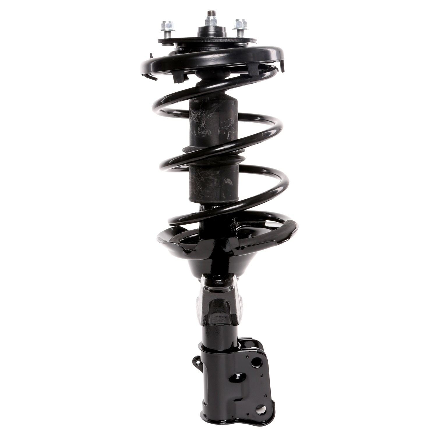 Top View of Front Right Suspension Strut and Coil Spring Assembly PRT 814743