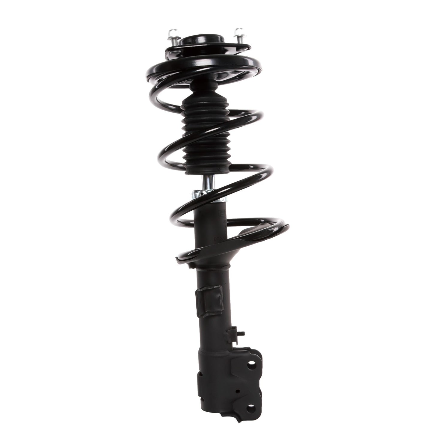 Top View of Front Right Suspension Strut and Coil Spring Assembly PRT 814977