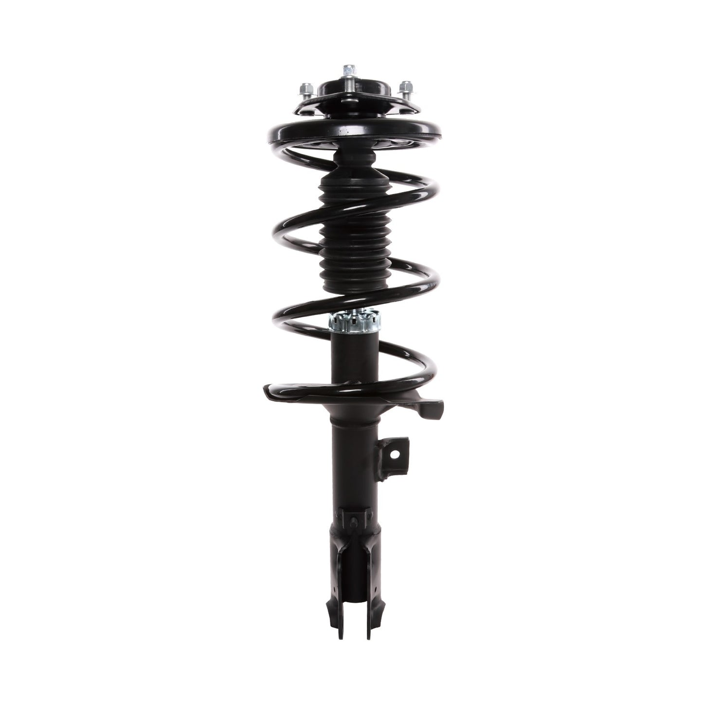 Front View of Front Left Suspension Strut and Coil Spring Assembly PRT 814978