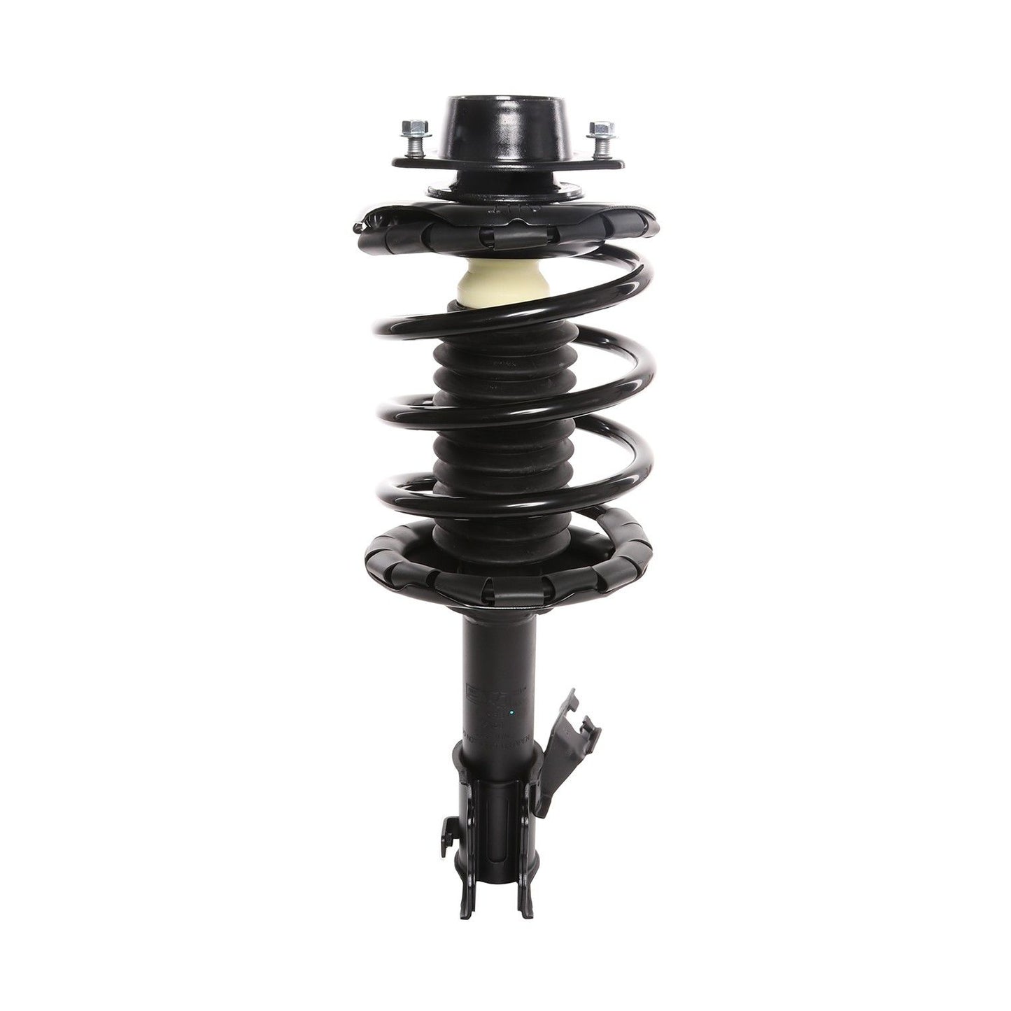 Front View of Front Right Suspension Strut and Coil Spring Assembly PRT 815881