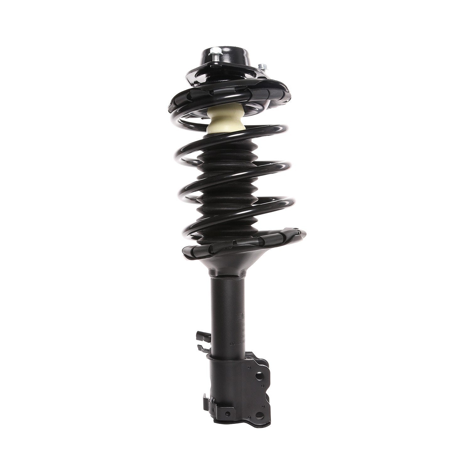 Top View of Front Right Suspension Strut and Coil Spring Assembly PRT 815881