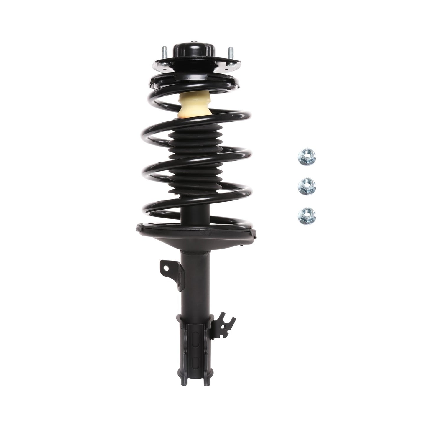 Front View of Front Right Suspension Strut and Coil Spring Assembly PRT 816053