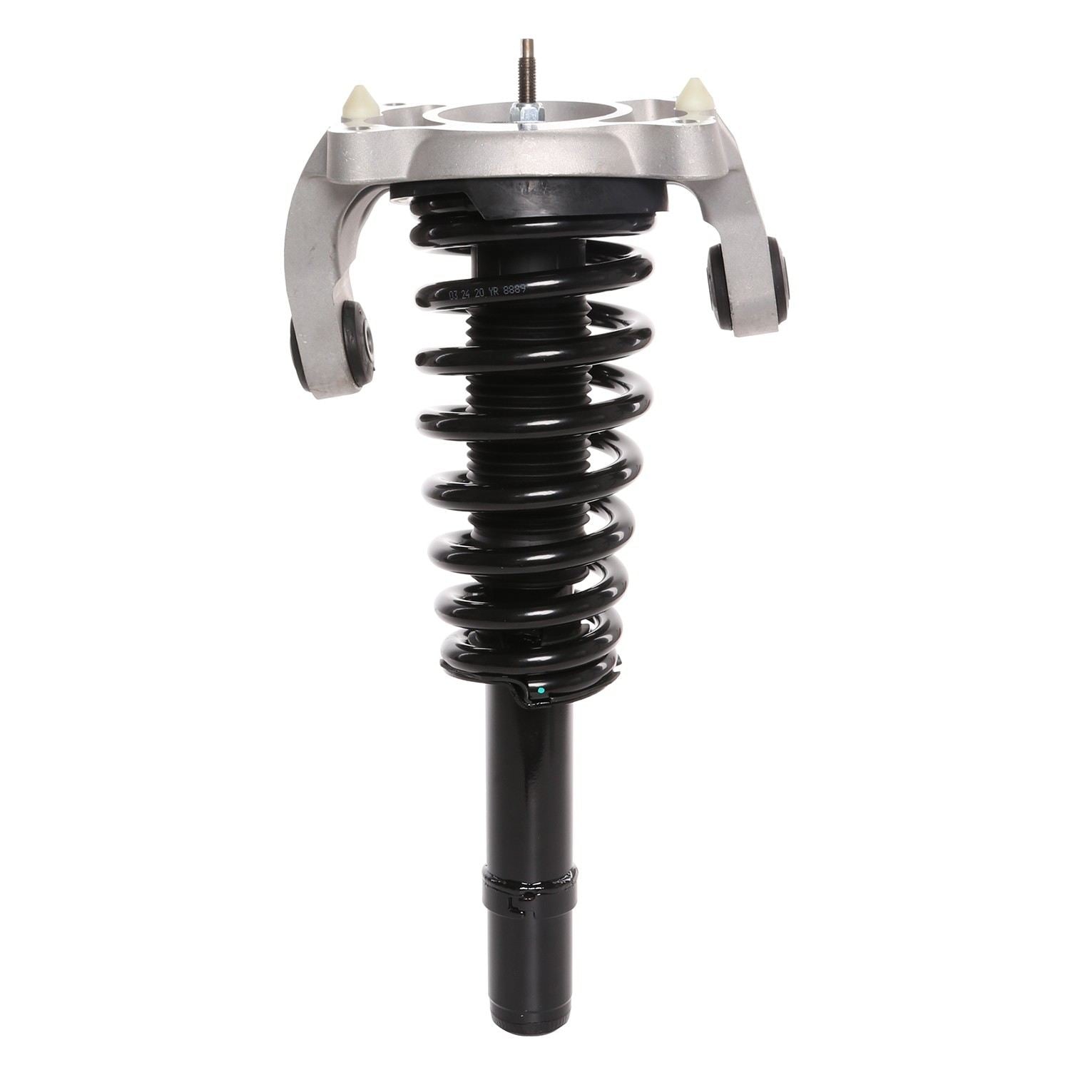 Front View of Front Left Suspension Strut and Coil Spring Assembly PRT 816186