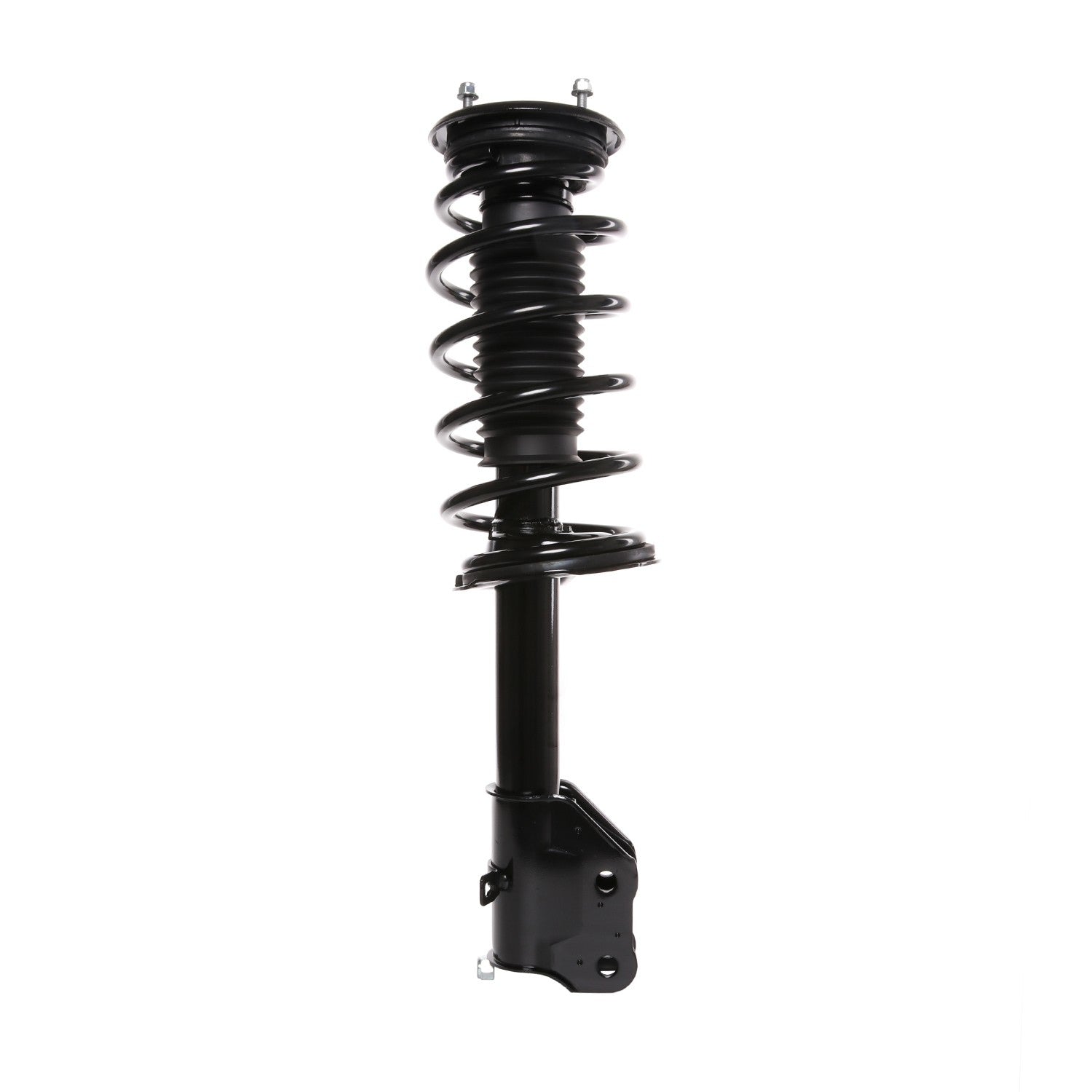 Top View of Front Right Suspension Strut and Coil Spring Assembly PRT 816387