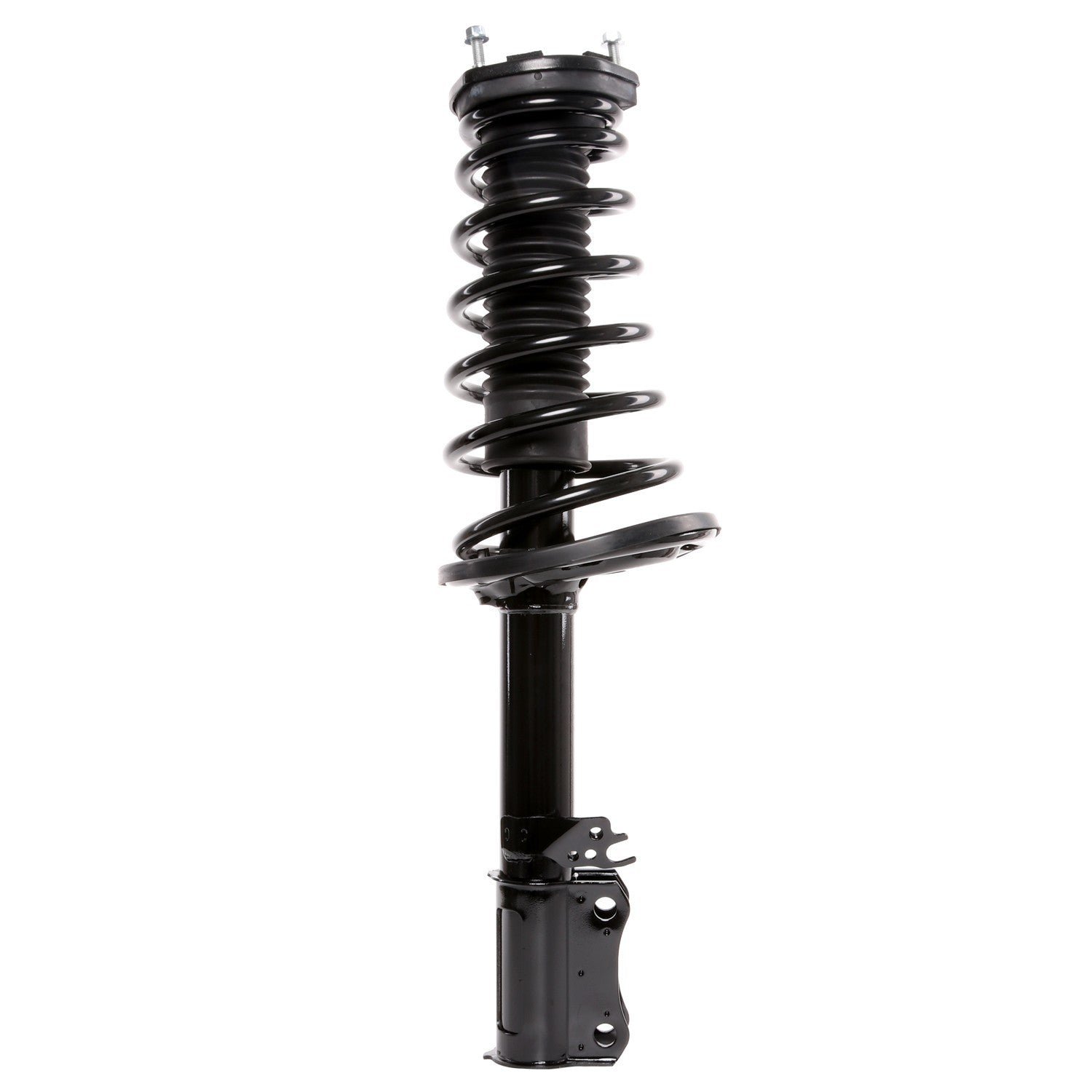 Top View of Rear Left Suspension Strut and Coil Spring Assembly PRT 816634