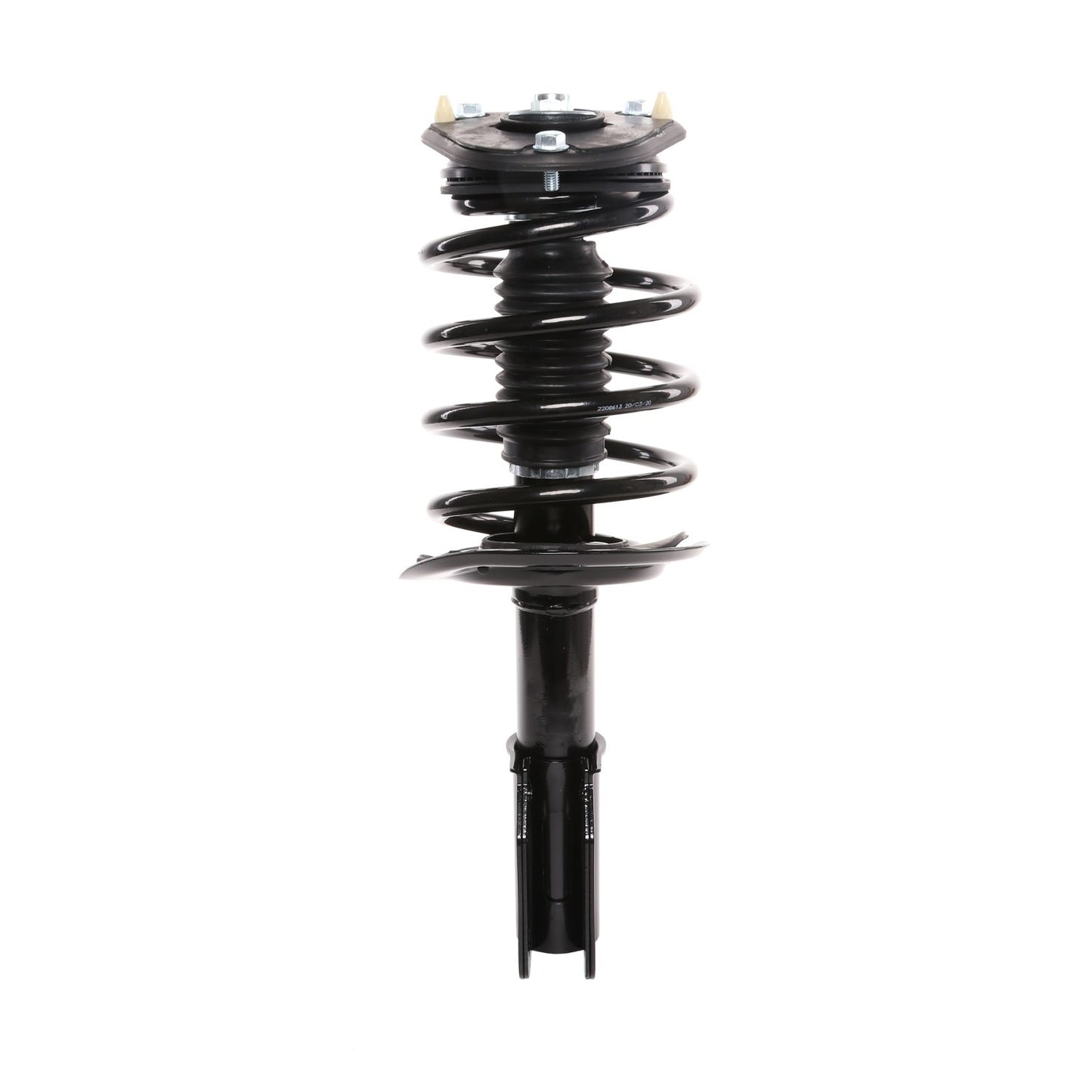 Front View of Front Suspension Strut and Coil Spring Assembly PRT 816959