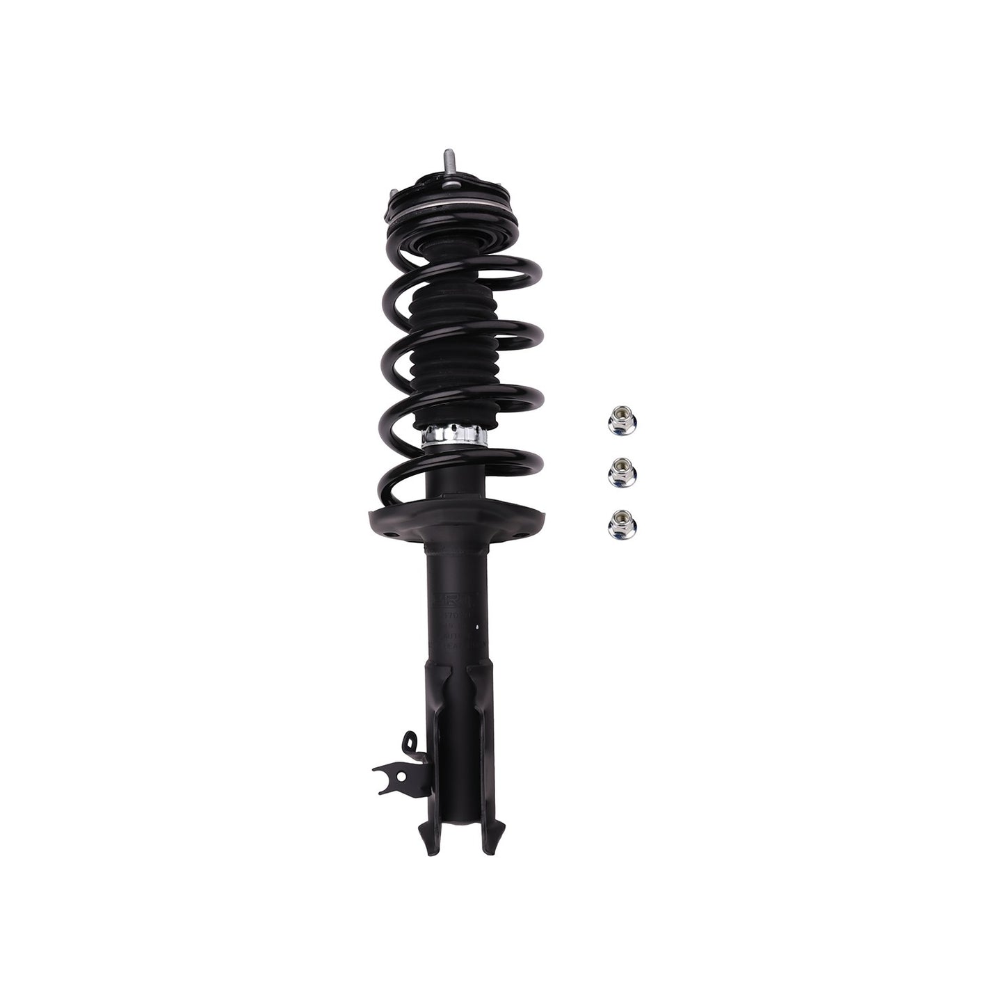 Front View of Front Right Suspension Strut and Coil Spring Assembly PRT 817029