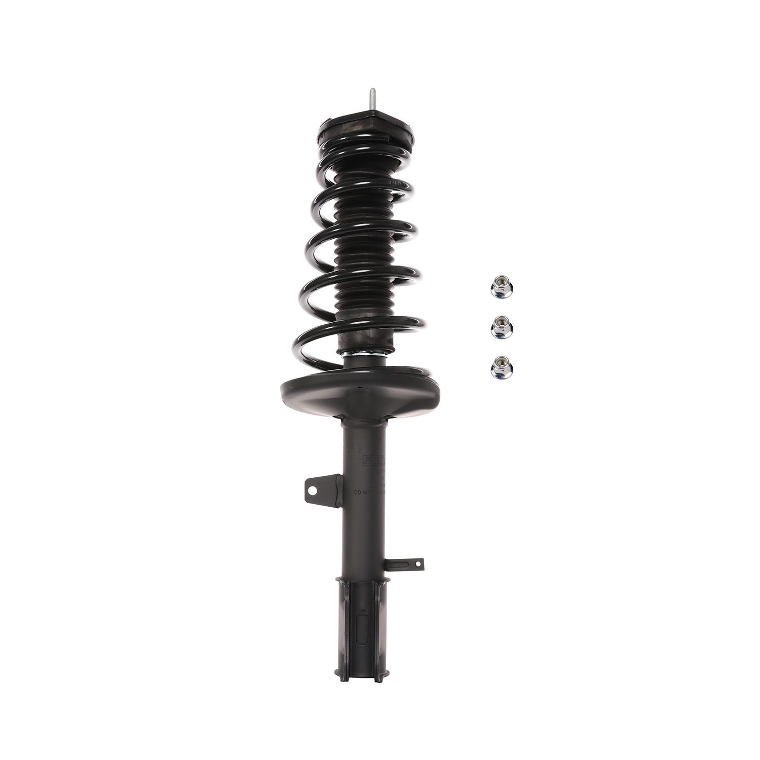 Front View of Rear Right Suspension Strut and Coil Spring Assembly PRT 817035