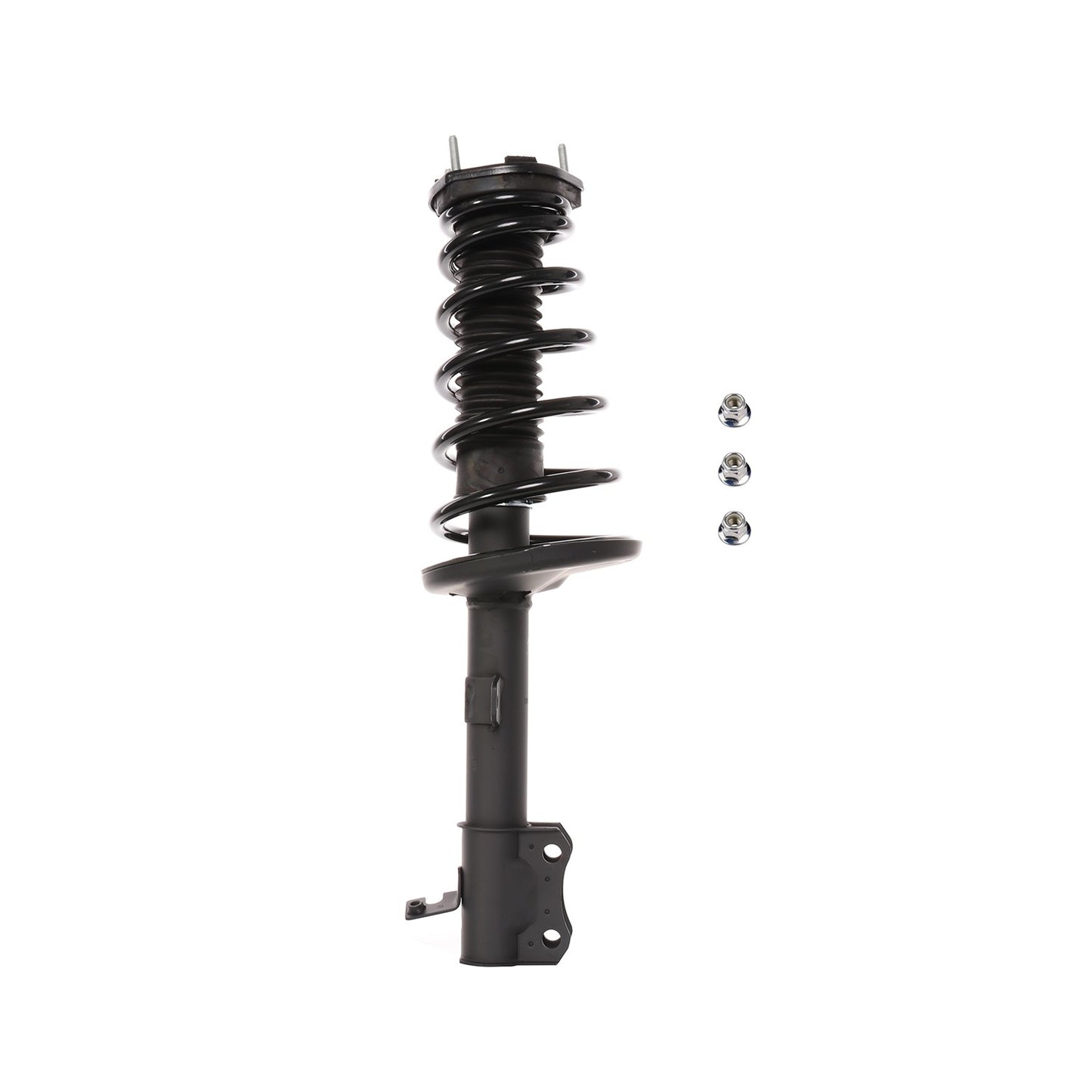 Top View of Rear Right Suspension Strut and Coil Spring Assembly PRT 817035