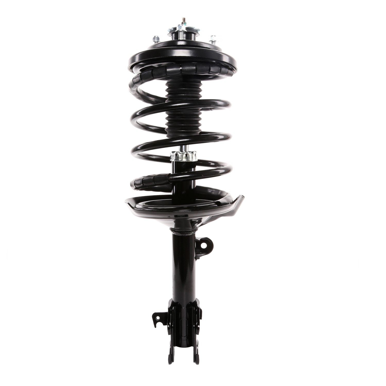 Front View of Front Left Suspension Strut and Coil Spring Assembly PRT 817248