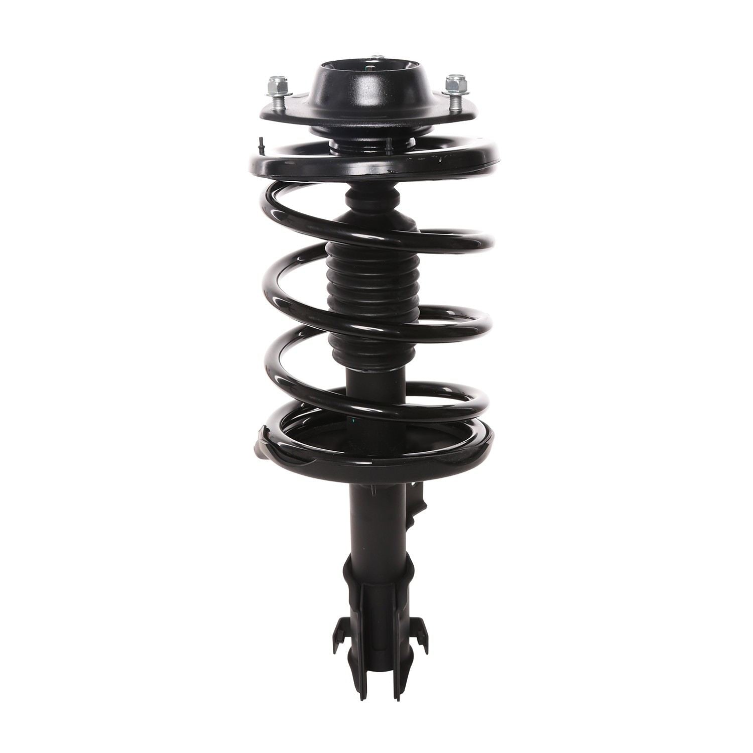 Front View of Front Left Suspension Strut and Coil Spring Assembly PRT 818940