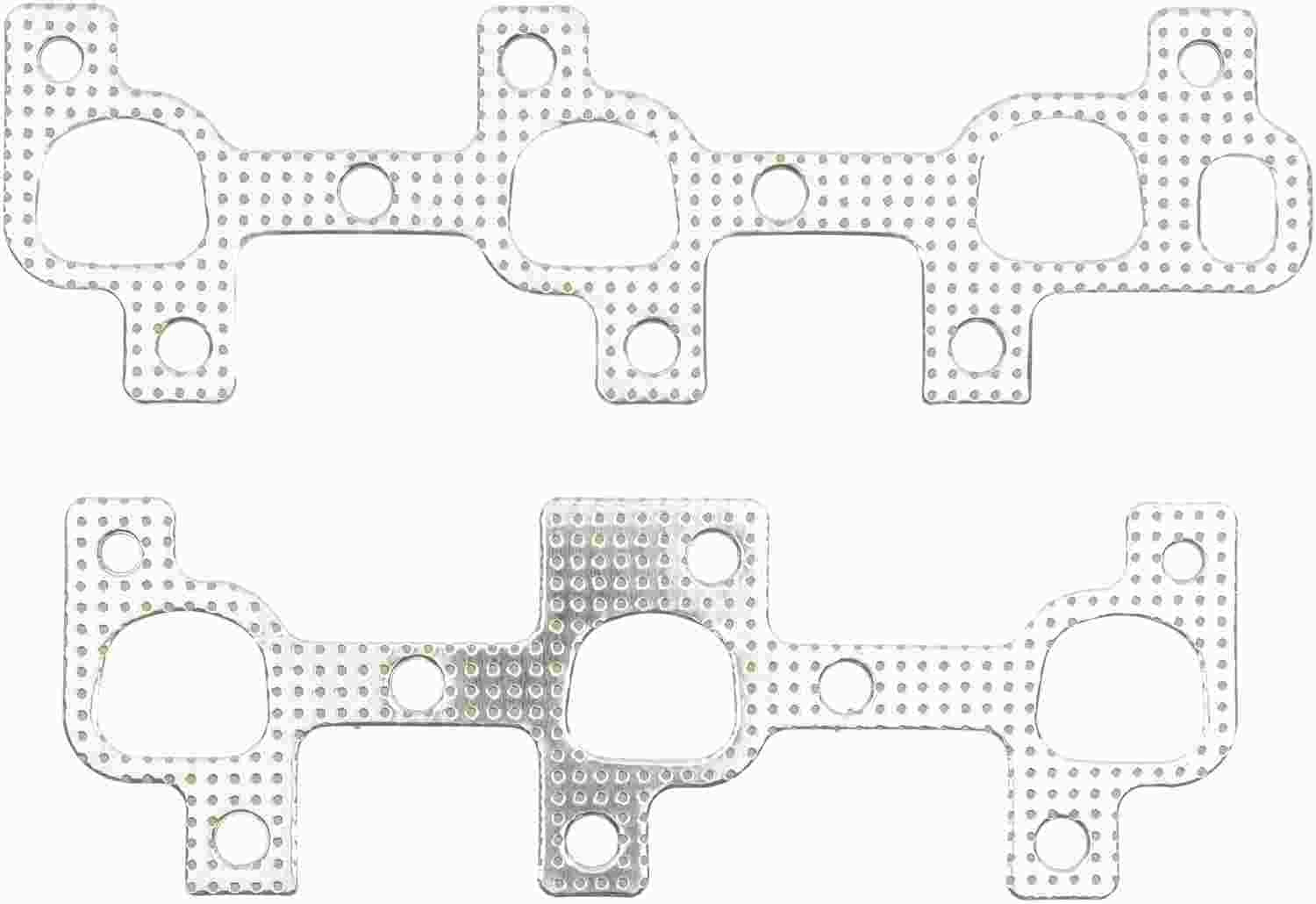 Top View of Exhaust Manifold Gasket Set REINZ 11-10366-01