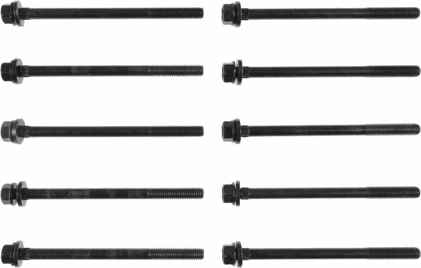 Top View of Engine Cylinder Head Bolt Set REINZ 14-32241-01