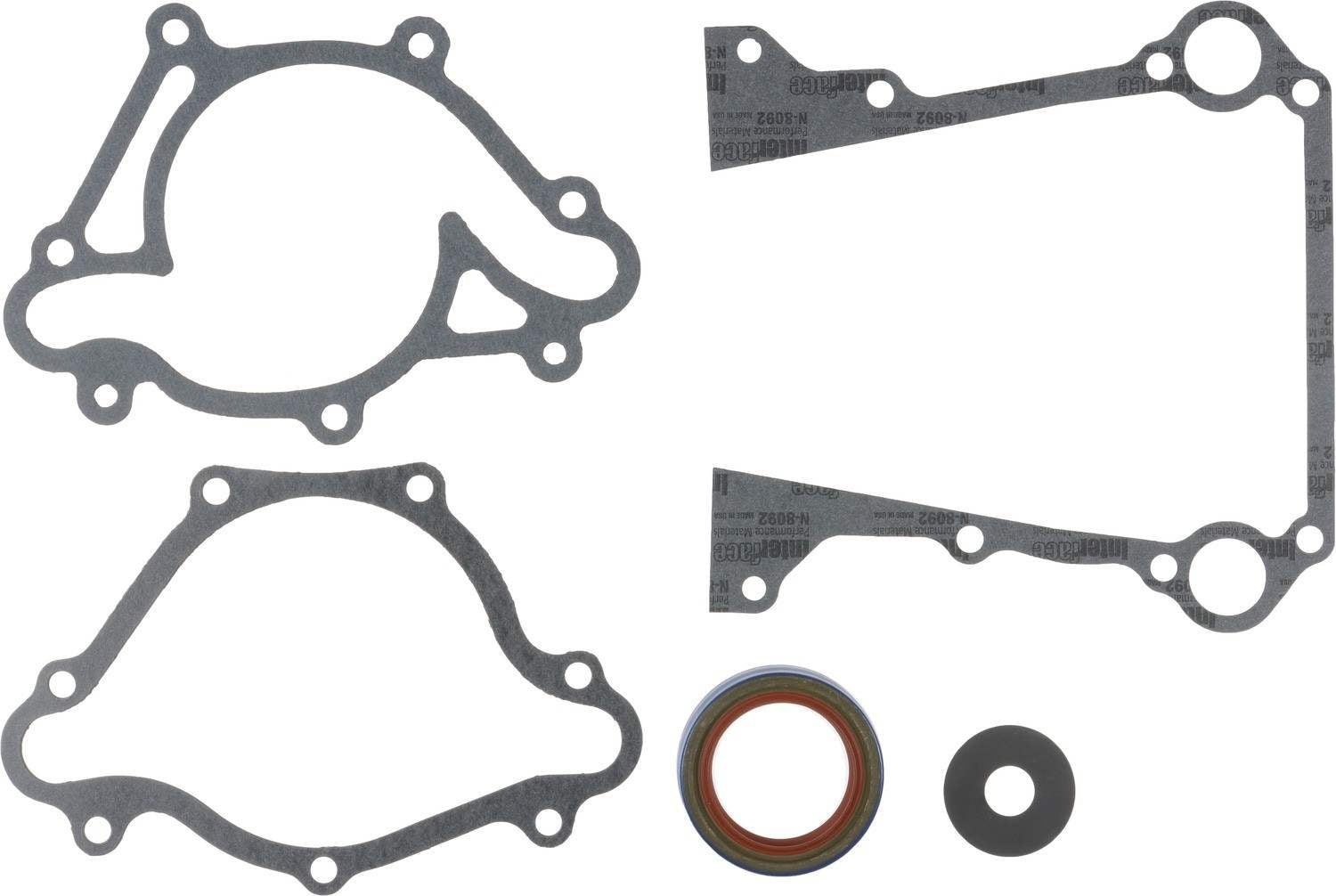 Top View of Engine Timing Cover Gasket Set REINZ 15-10216-01