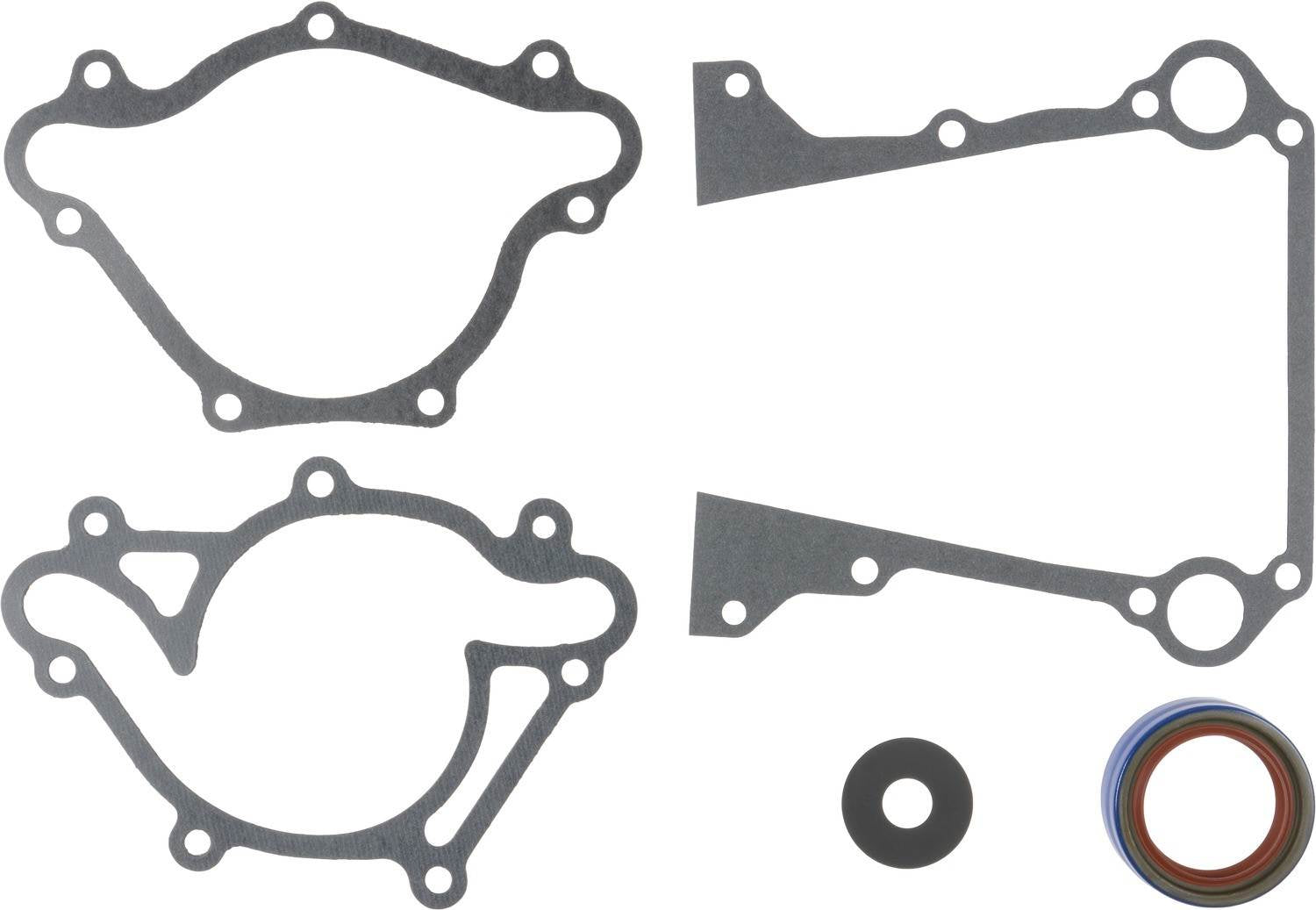 Top View of Engine Timing Cover Gasket Set REINZ 15-10222-01