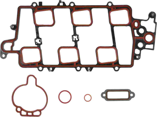 Top View of Upper Fuel Injection Plenum Gasket Set REINZ 15-10283-01