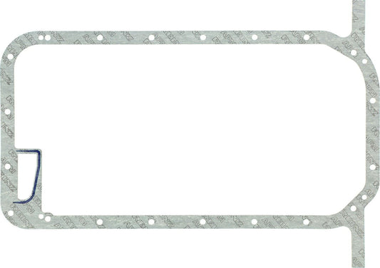 Top View of Engine Oil Pan Gasket REINZ 71-27546-10