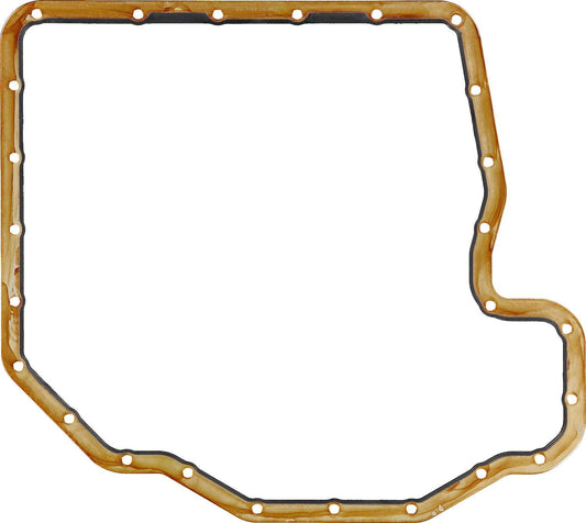 Top View of Engine Oil Pan Gasket REINZ 71-31837-00