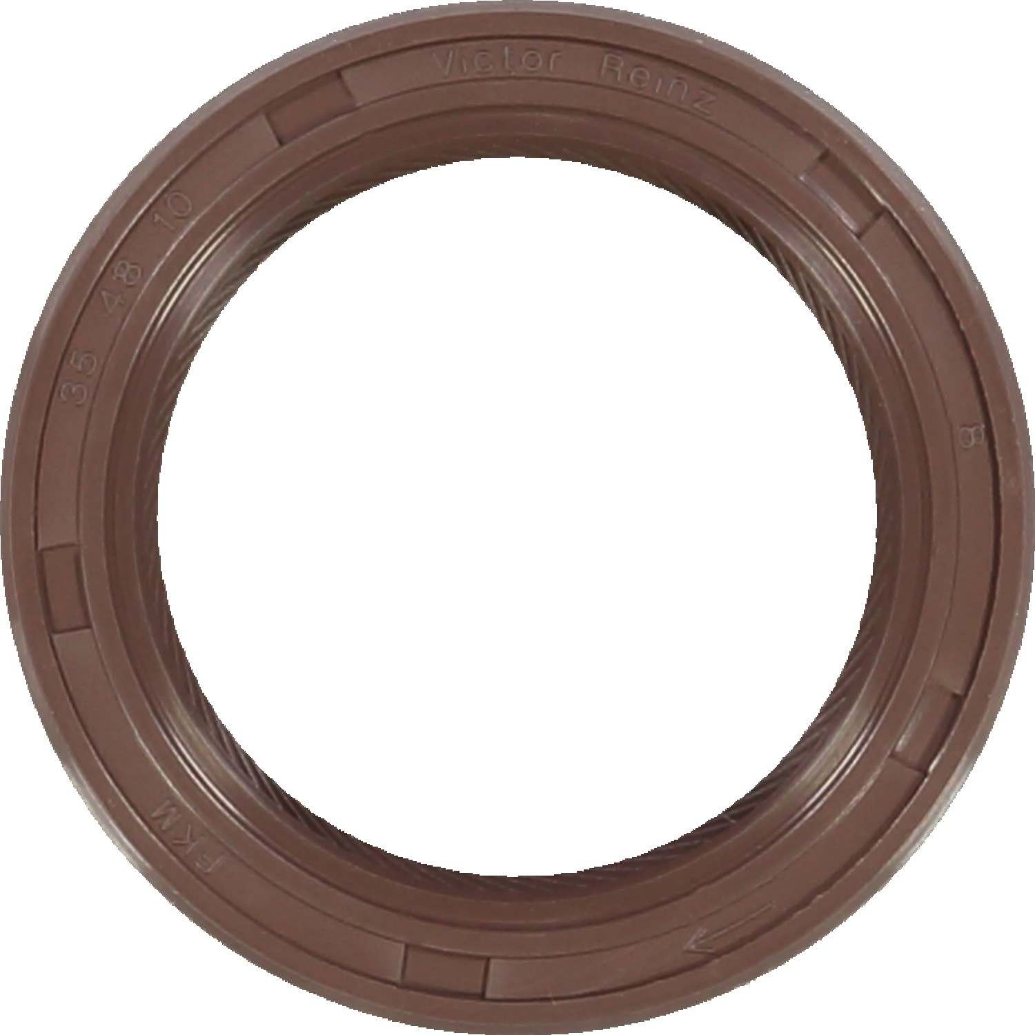 Top View of Front Engine Crankshaft Seal REINZ 81-24292-10