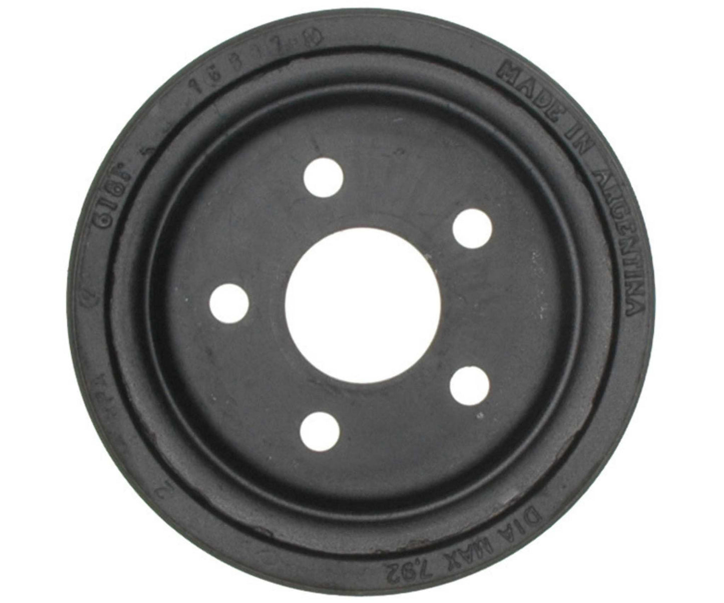 Front View of Rear Brake Drum RAYBESTOS 2913R