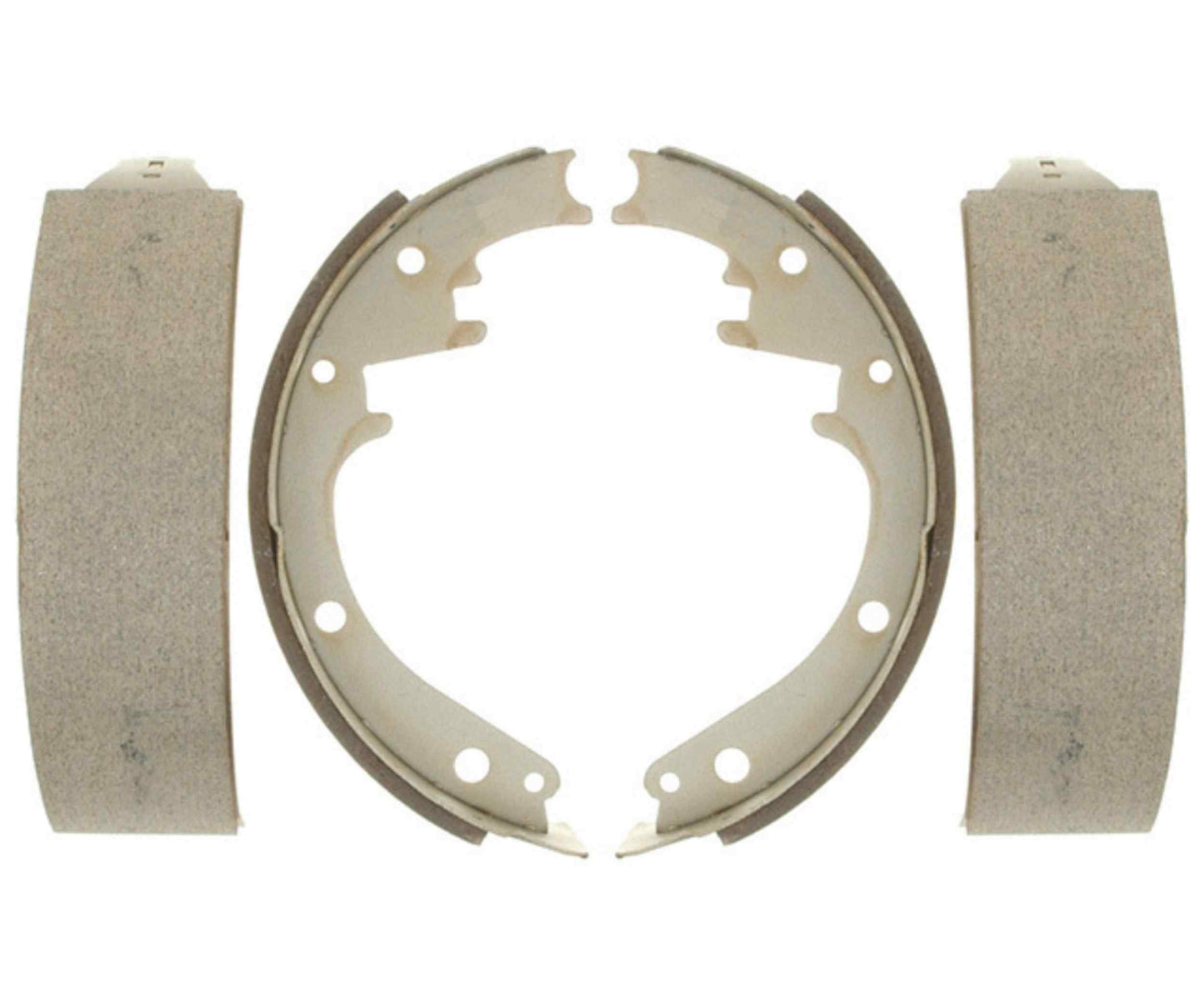 Front View of Rear Drum Brake Shoe RAYBESTOS 473PG