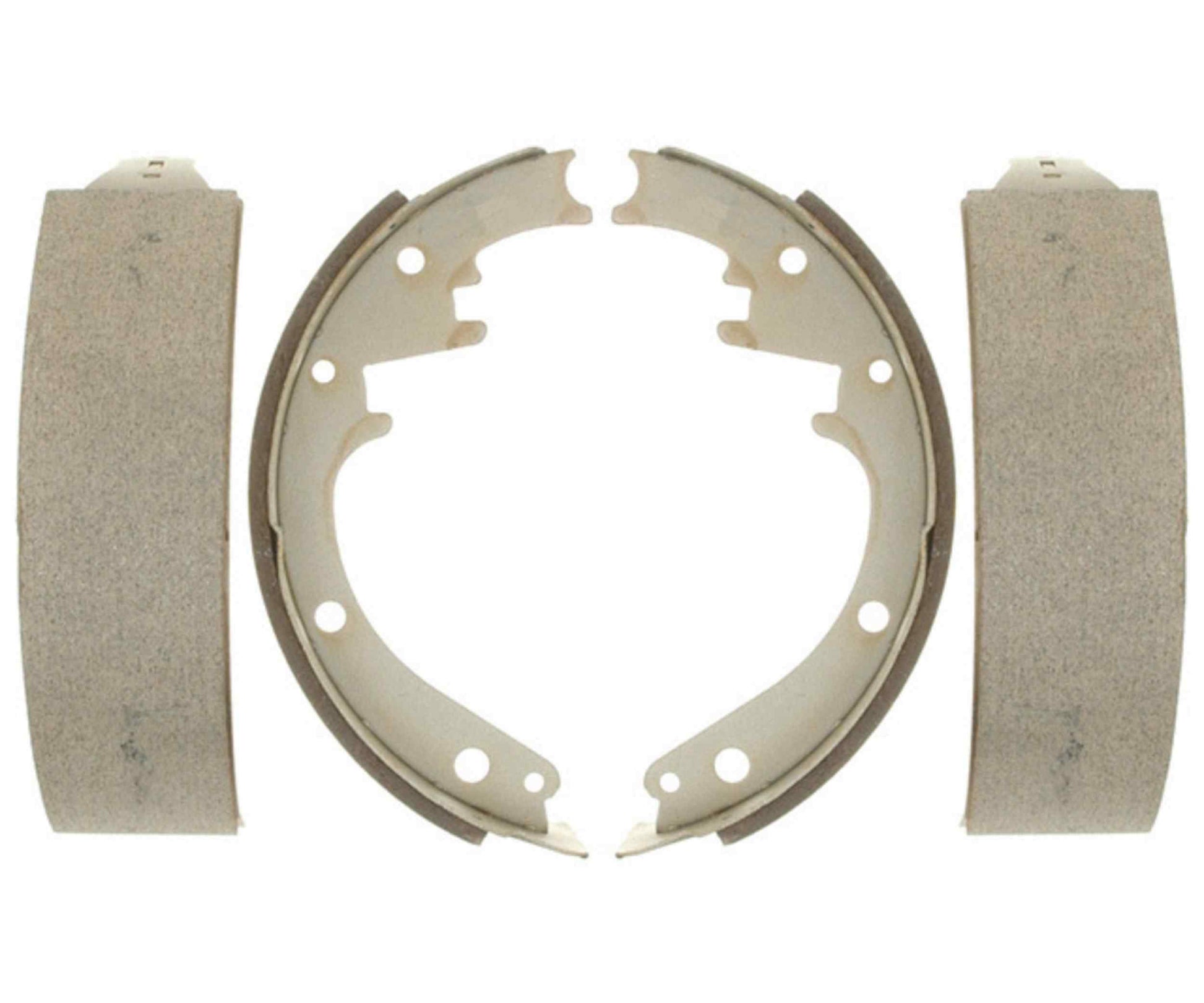 Front View of Rear Drum Brake Shoe RAYBESTOS 473PG