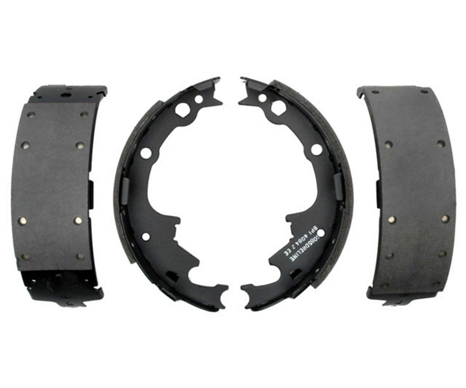 Front View of Rear Drum Brake Shoe RAYBESTOS 538PG