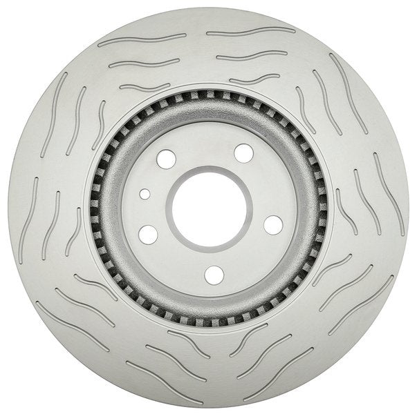 Bottom View of Front Disc Brake Rotor RAYBESTOS 580676PER