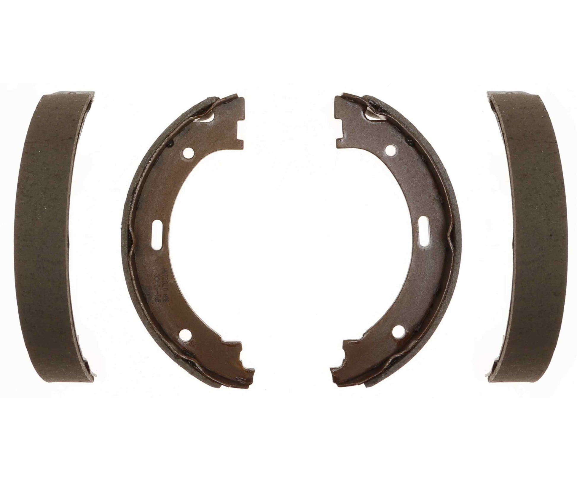 Front View of Rear Parking Brake Shoe RAYBESTOS 868PG