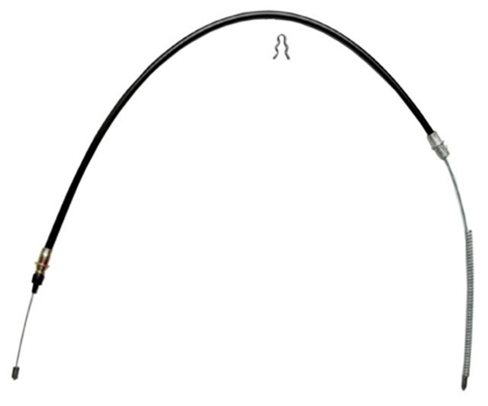 Front View of Rear Parking Brake Cable RAYBESTOS BC92922