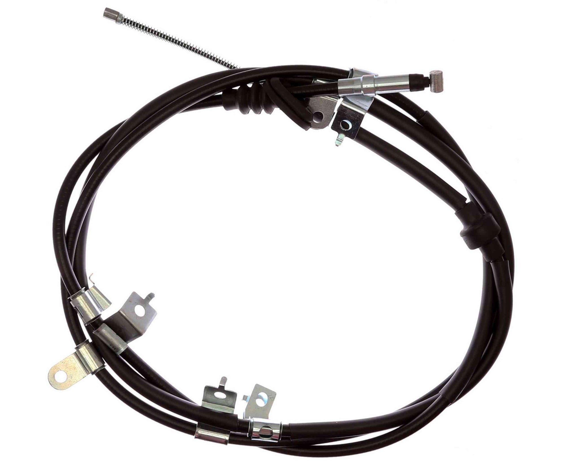 Front View of Rear Right Parking Brake Cable RAYBESTOS BC97453