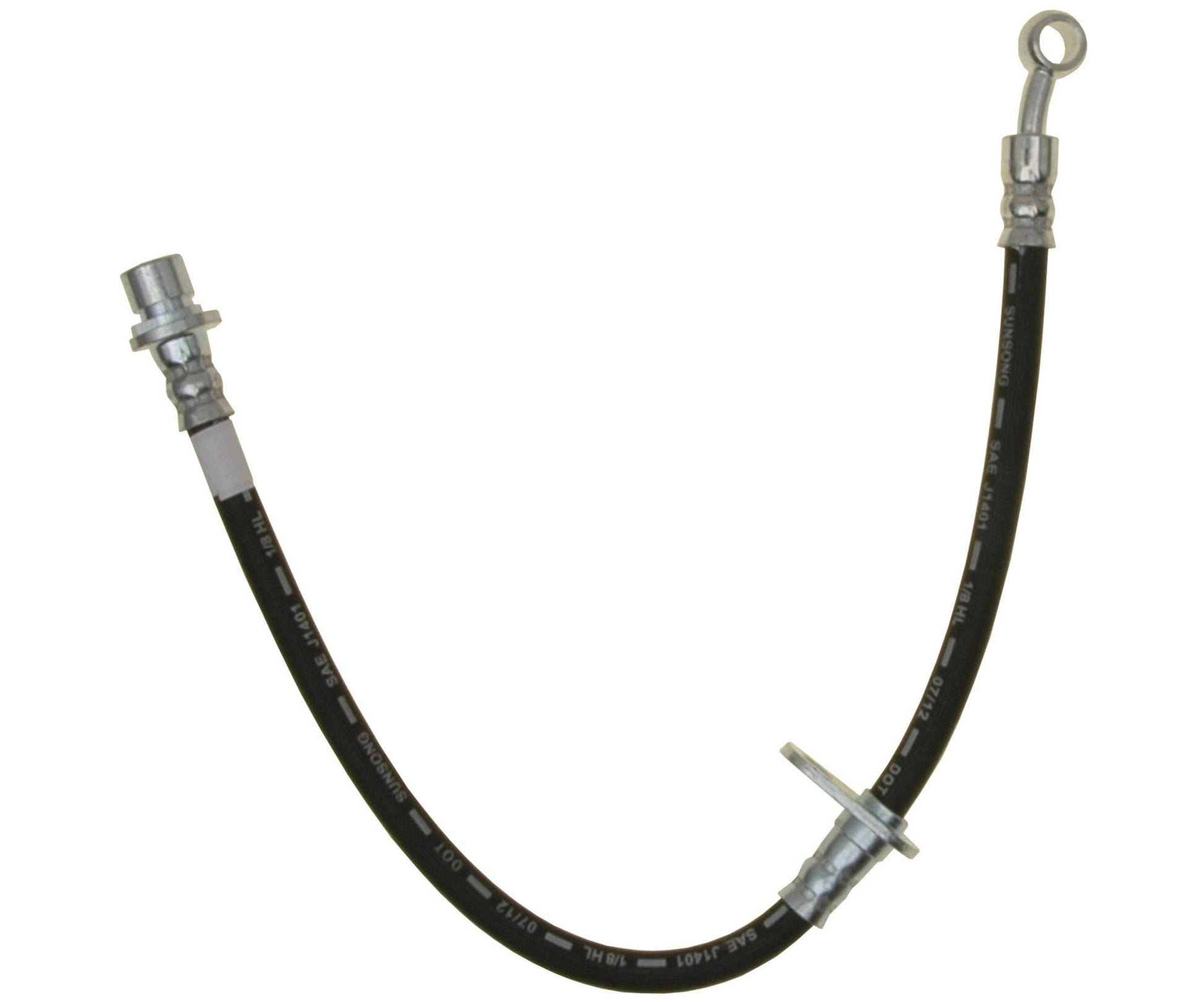 Front View of Front Left Brake Hydraulic Hose RAYBESTOS BH381261