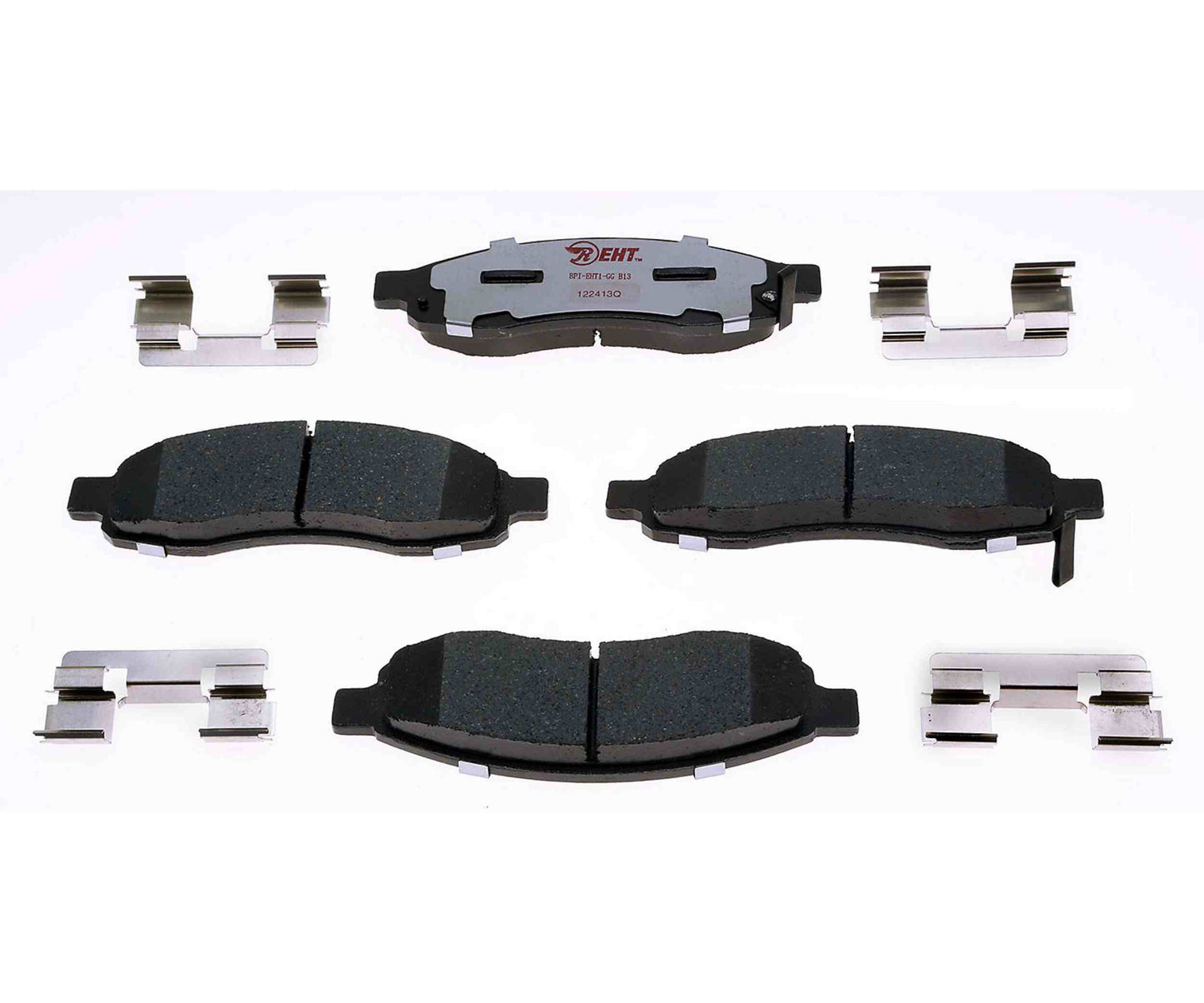 Front View of Front Disc Brake Pad Set RAYBESTOS EHT1015H