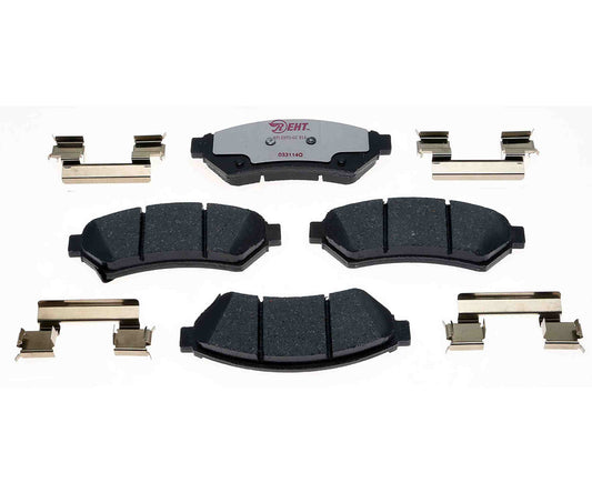 Front View of Front Disc Brake Pad Set RAYBESTOS EHT1075H