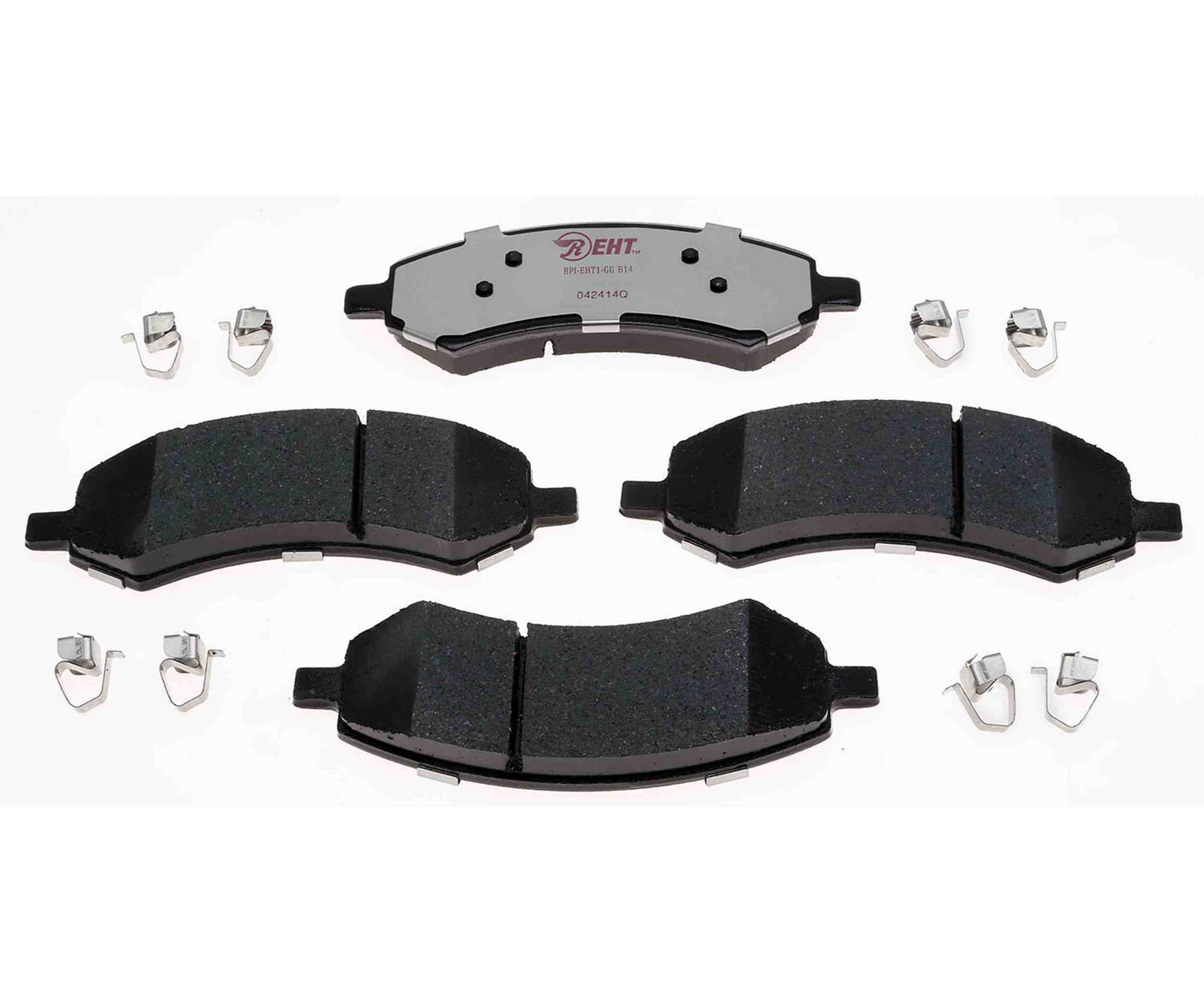 Front View of Front Disc Brake Pad Set RAYBESTOS EHT1084H