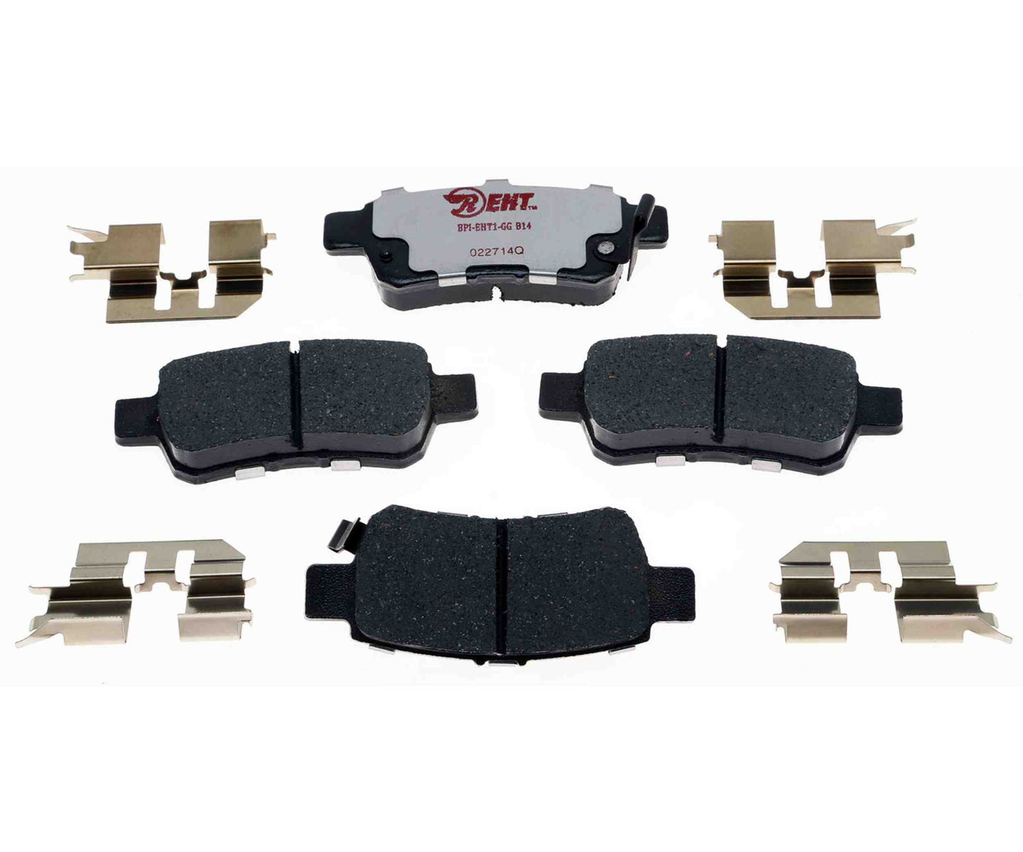 Front View of Rear Disc Brake Pad Set RAYBESTOS EHT1088H