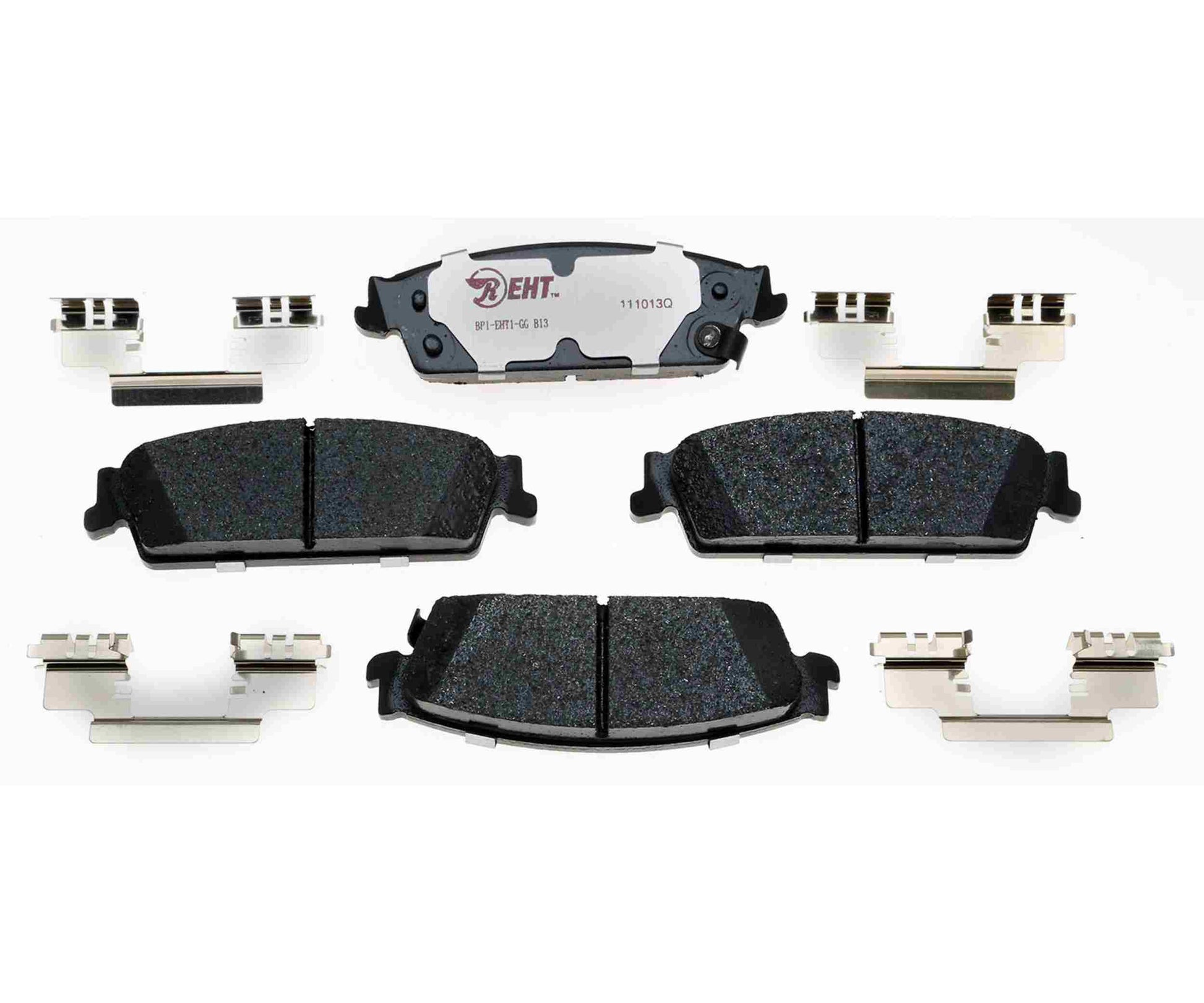 Front View of Rear Disc Brake Pad Set RAYBESTOS EHT1194H