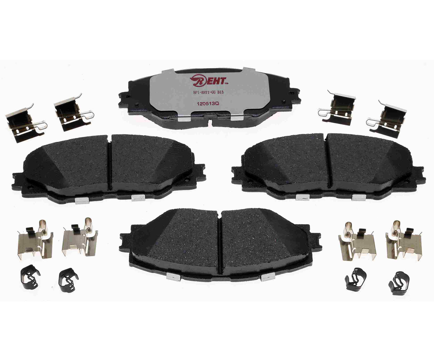 Front View of Front Disc Brake Pad Set RAYBESTOS EHT1211H