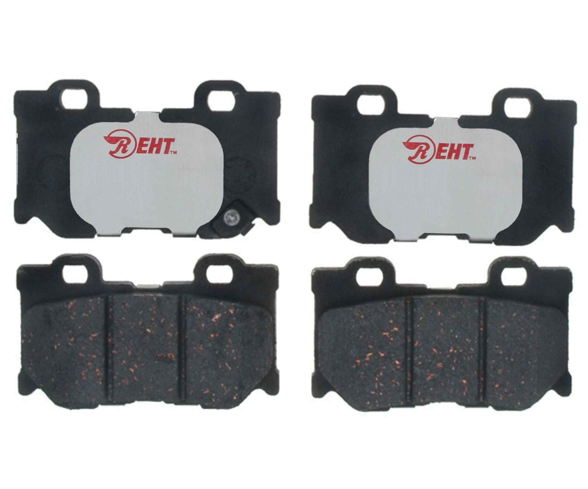 Front View of Rear Disc Brake Pad Set RAYBESTOS EHT1347